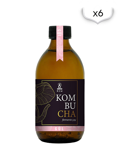 Rem Kombucha Gül 6’lı koli