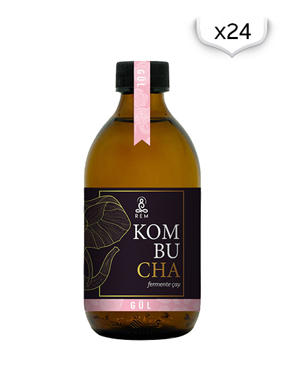 REM Kombucha Gül 24'lü Koli