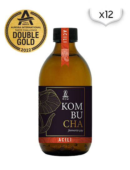 REM Kombucha Acılı 12'li Koli