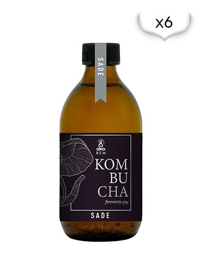 REM Kombucha Sade 6'lı Koli